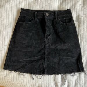 Brandy Melville High Waisted Corduroy Skirt